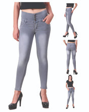Load image into Gallery viewer, Women High Waist Denim Jeans - SVB Ventures 
