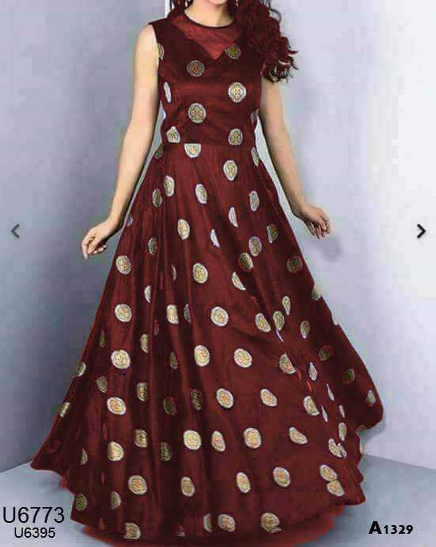 Trendy Jacquard Gown - SVB Ventures 