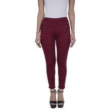 Load image into Gallery viewer, womens designer check pants