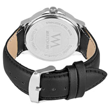 Load image into Gallery viewer, Black Synthetic Leather Analog Watch for Men