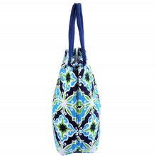 Load image into Gallery viewer, Stylish Multicoloured Printed Jute Tote Bag