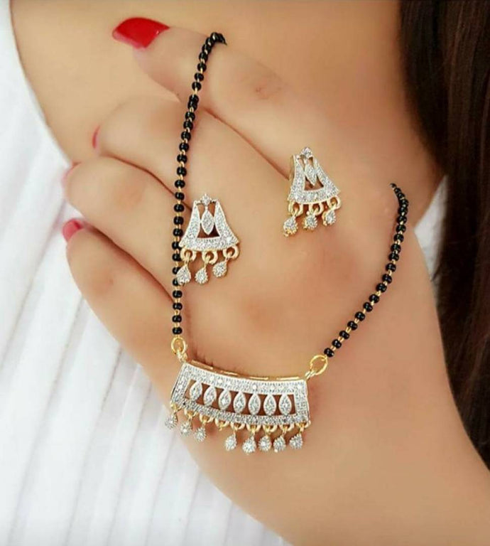 fancy charming mangalsutra for woman