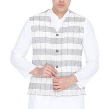 Load image into Gallery viewer, Men&#39;s Multicoloured Cotton Blend Nehru Jackets