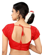 Load image into Gallery viewer, New Fashionable Designer neck moti (pearl) Work Blouse