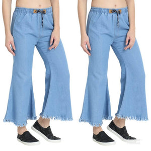 Elegant Denim Women's Jeans(Pack Of 2)