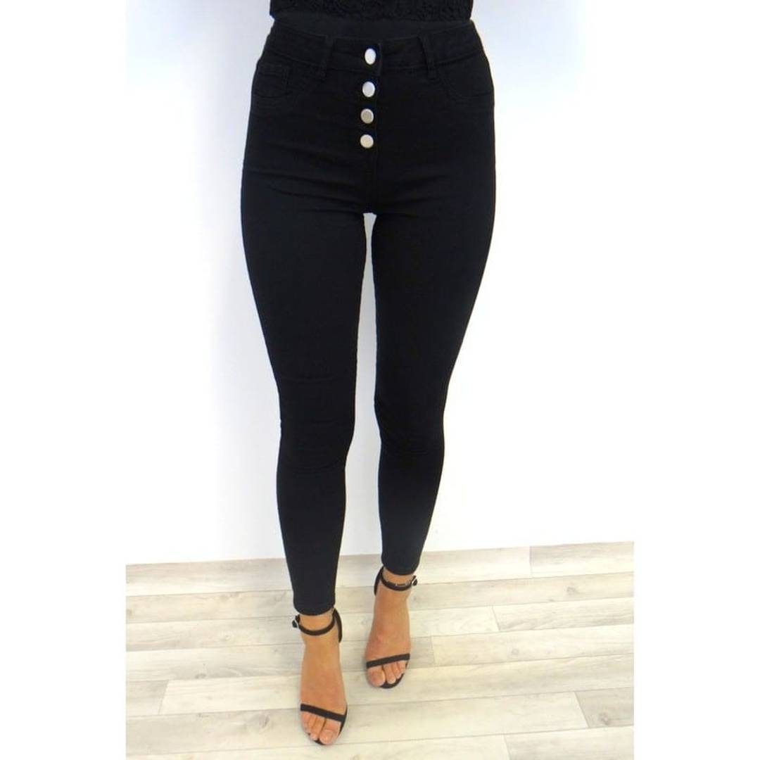 Women's Clean Look - Black Jeans