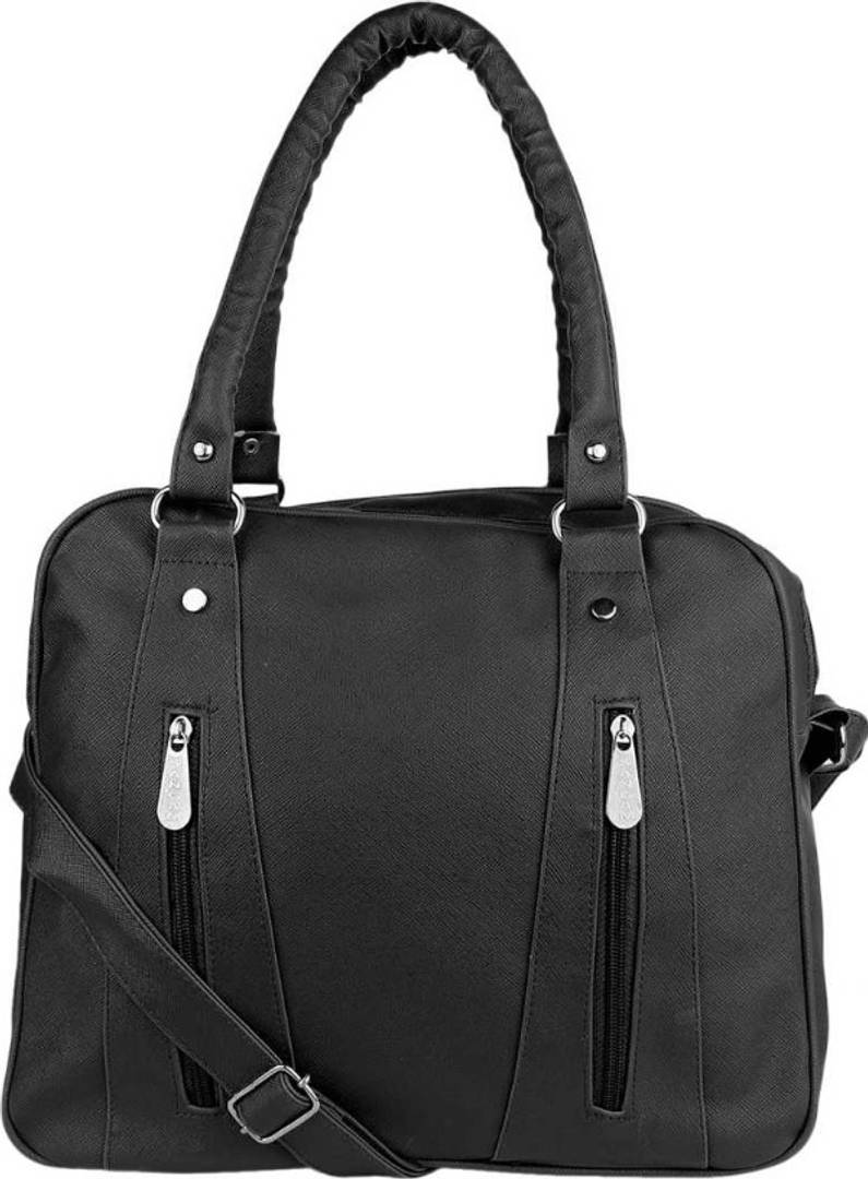 Solid PU Hand-held Bag For Women