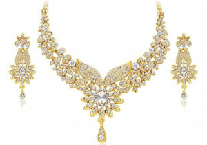 Gold Plated Party Necklace Set
