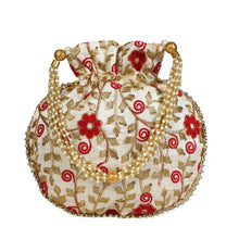Load image into Gallery viewer, Designer Rajasthani Style Royal Silk Potli