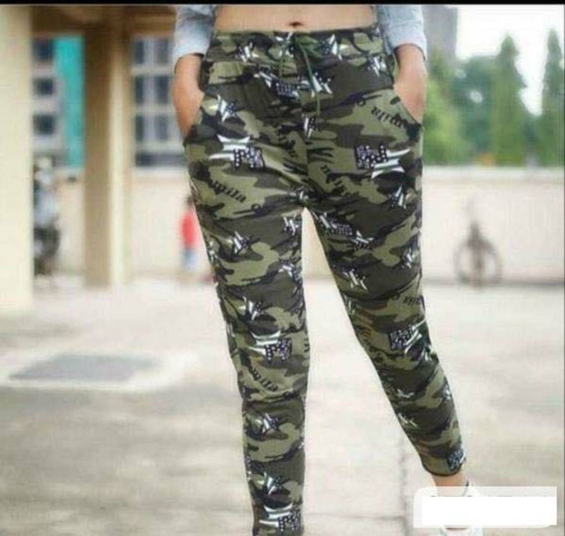 Fashion Women Sports Camo Cargo Pants Outdoor Casual Camouflage Trousers  Jeans | eBay