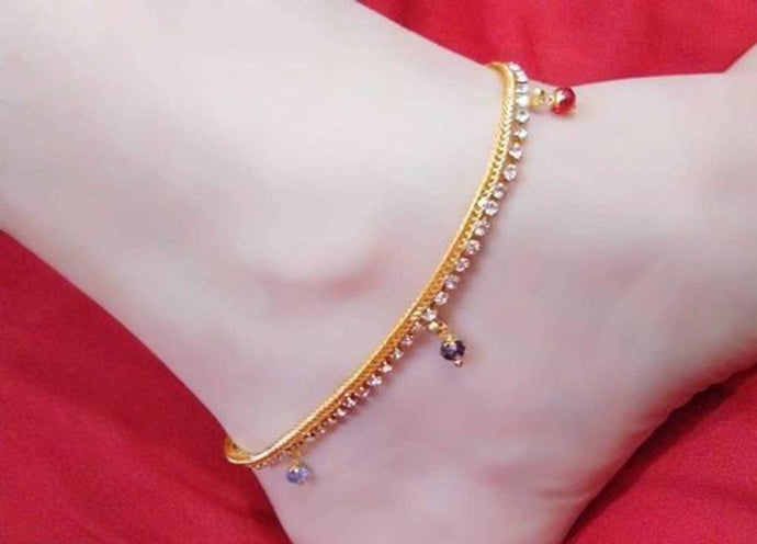 Ladies Beautiful Alloy Anklets