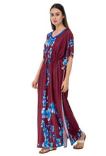 Load image into Gallery viewer, Floral Print Kaftaan Night Dresses