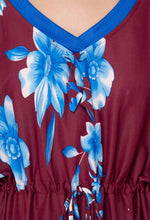 Load image into Gallery viewer, Floral Print Kaftaan Night Dresses