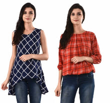 Load image into Gallery viewer, Crepe Combo Women&#39;s Tops