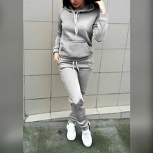 Load image into Gallery viewer, Women&#39;s Hooded Sweatshirt &amp; Tracksuit With Cap