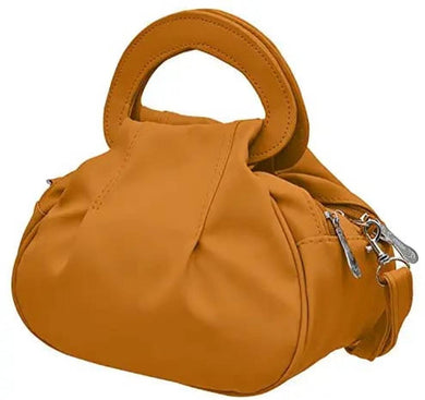 Elegant PU Handbag Cum Sling Bag For Women