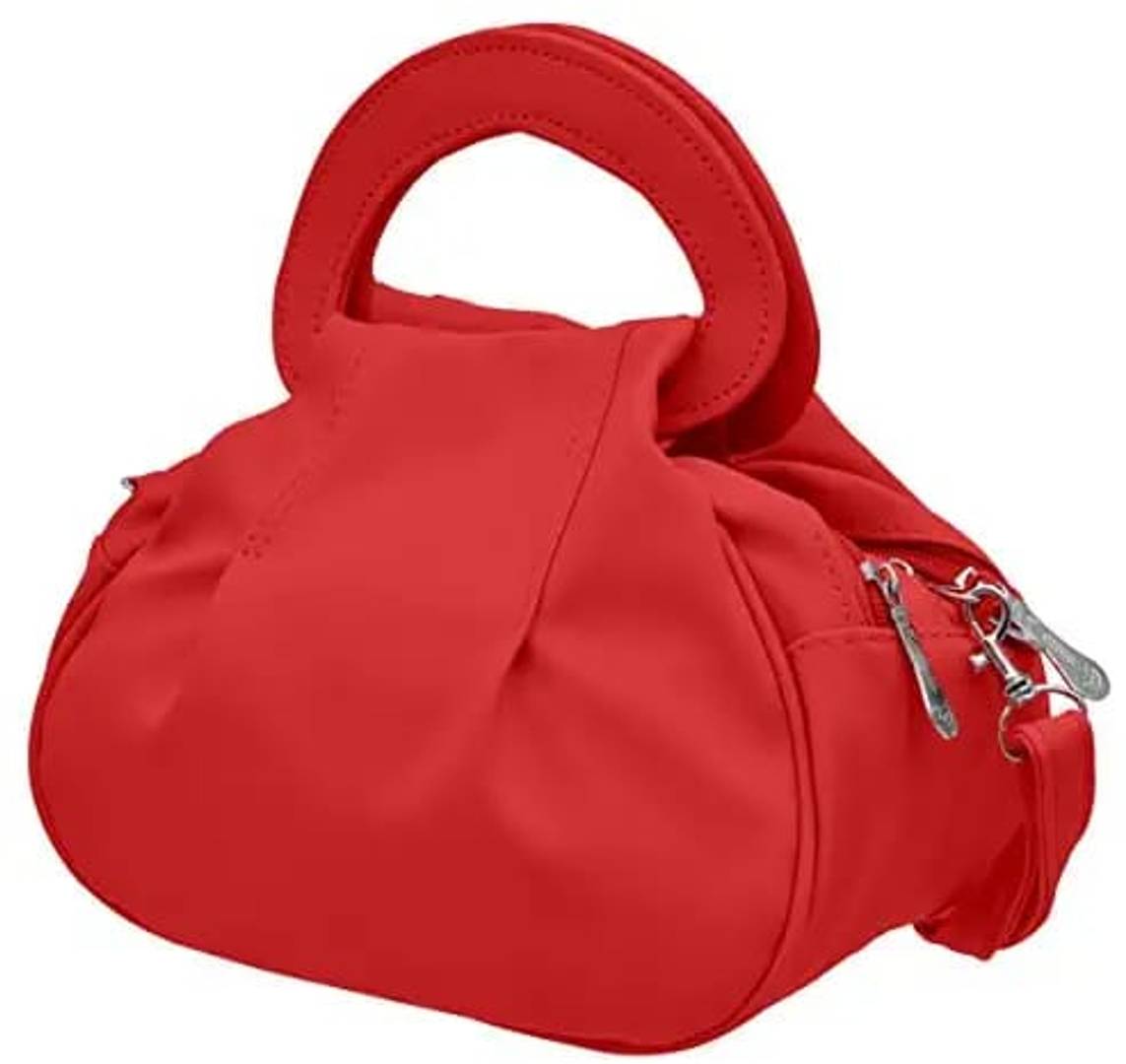 Elegant PU Handbag Cum Sling Bag For Women