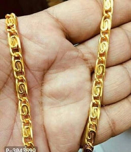 Trendy Gold Plated Men's Chain