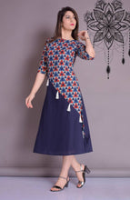 Load image into Gallery viewer, Women&#39;s Casual Printed Kurti - SVB Ventures 