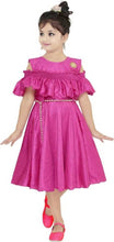 Load image into Gallery viewer, Barbie Girls Midi/Knee Length party Dress