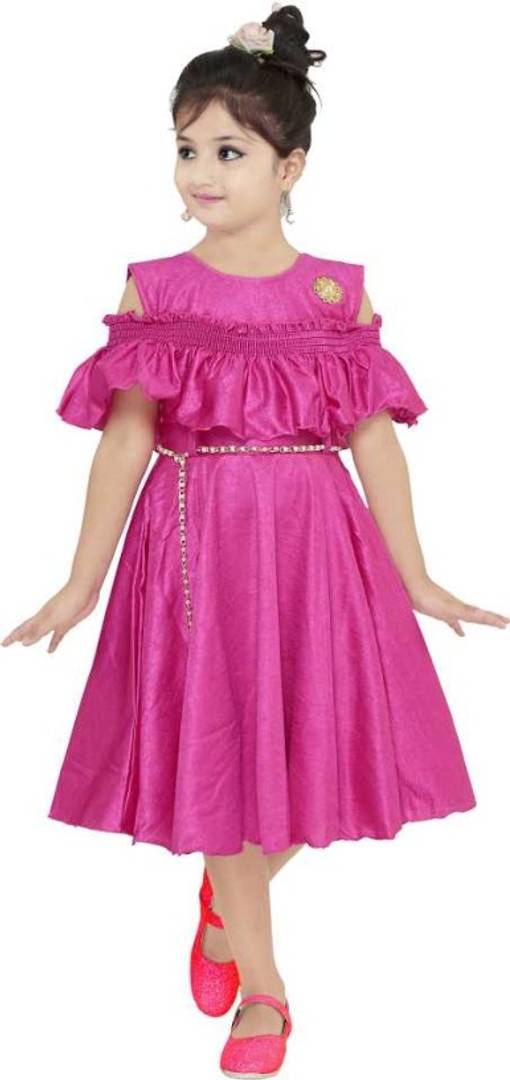 Barbie Girls Midi/Knee Length party Dress