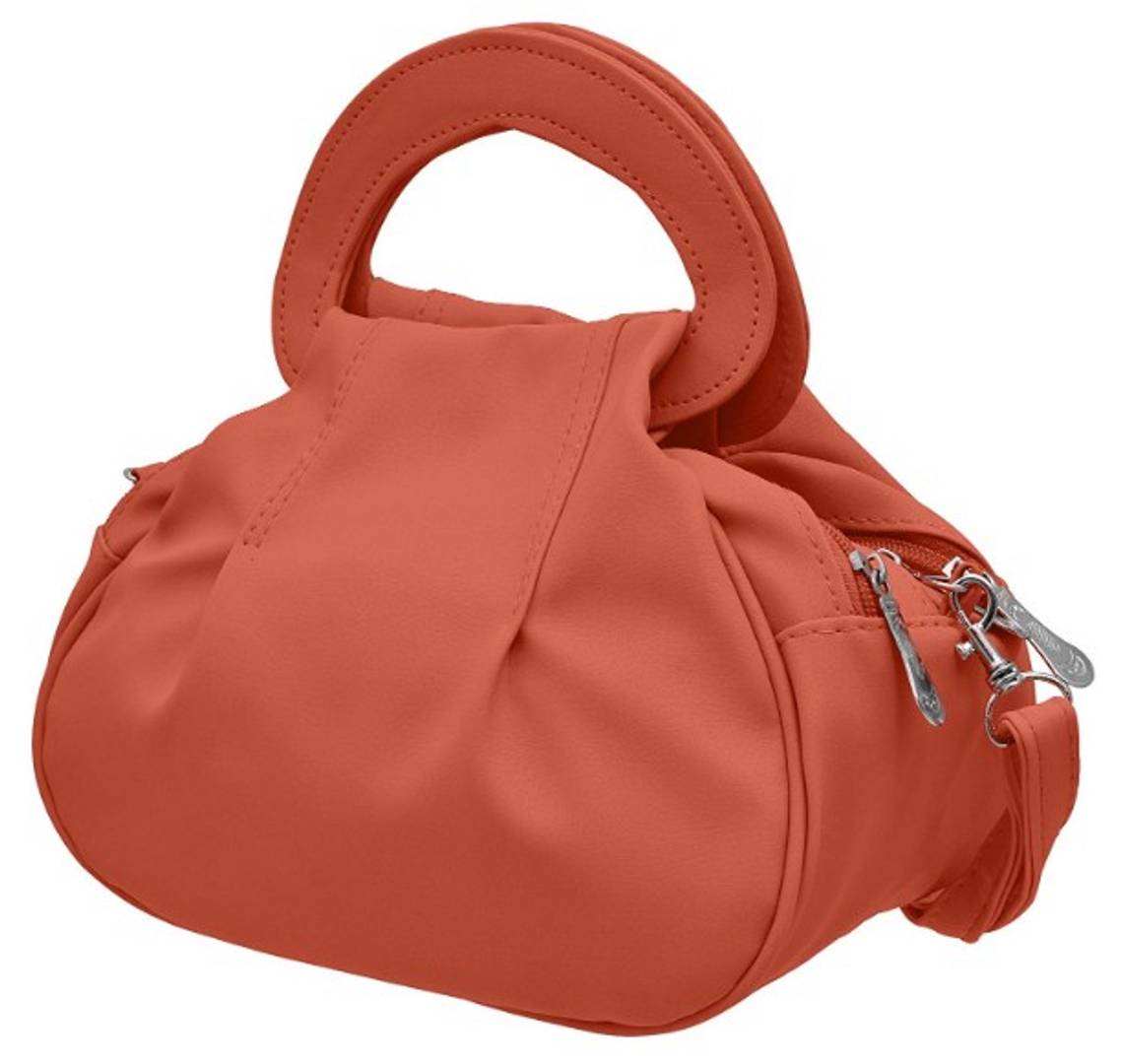 Elegant PU Handbag With Sling Strap