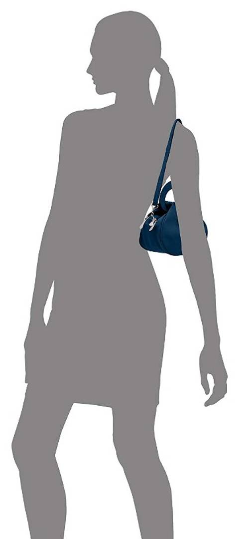 Elegant PU Handbag With Sling Strap