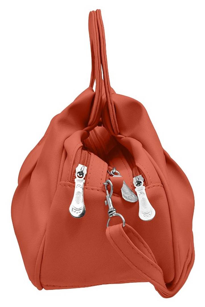 Elegant PU Handbag With Sling Strap