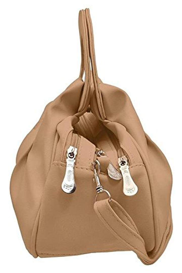 Elegant PU Handbag With Sling Strap