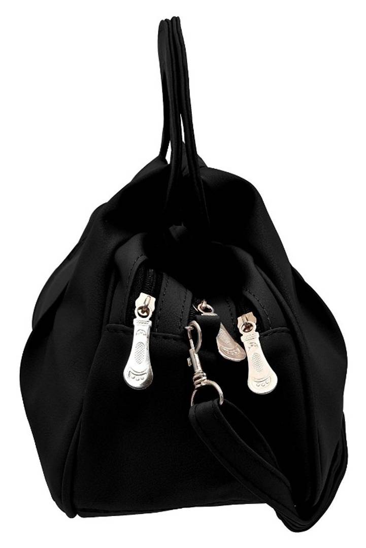 Elegant PU Handbag With Sling Strap