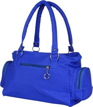 Load image into Gallery viewer, Royal Blue PU Handbag With 2 Compartment stylish choice