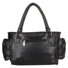 Load image into Gallery viewer, Black PU Handbag With 2 Compartment stylish choice