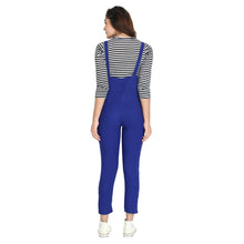 Load image into Gallery viewer, Royal Blue Cotton Spandex Jump Suit