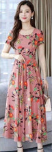 Load image into Gallery viewer, RWD-01030 Blush Pink Flower Print Dress
