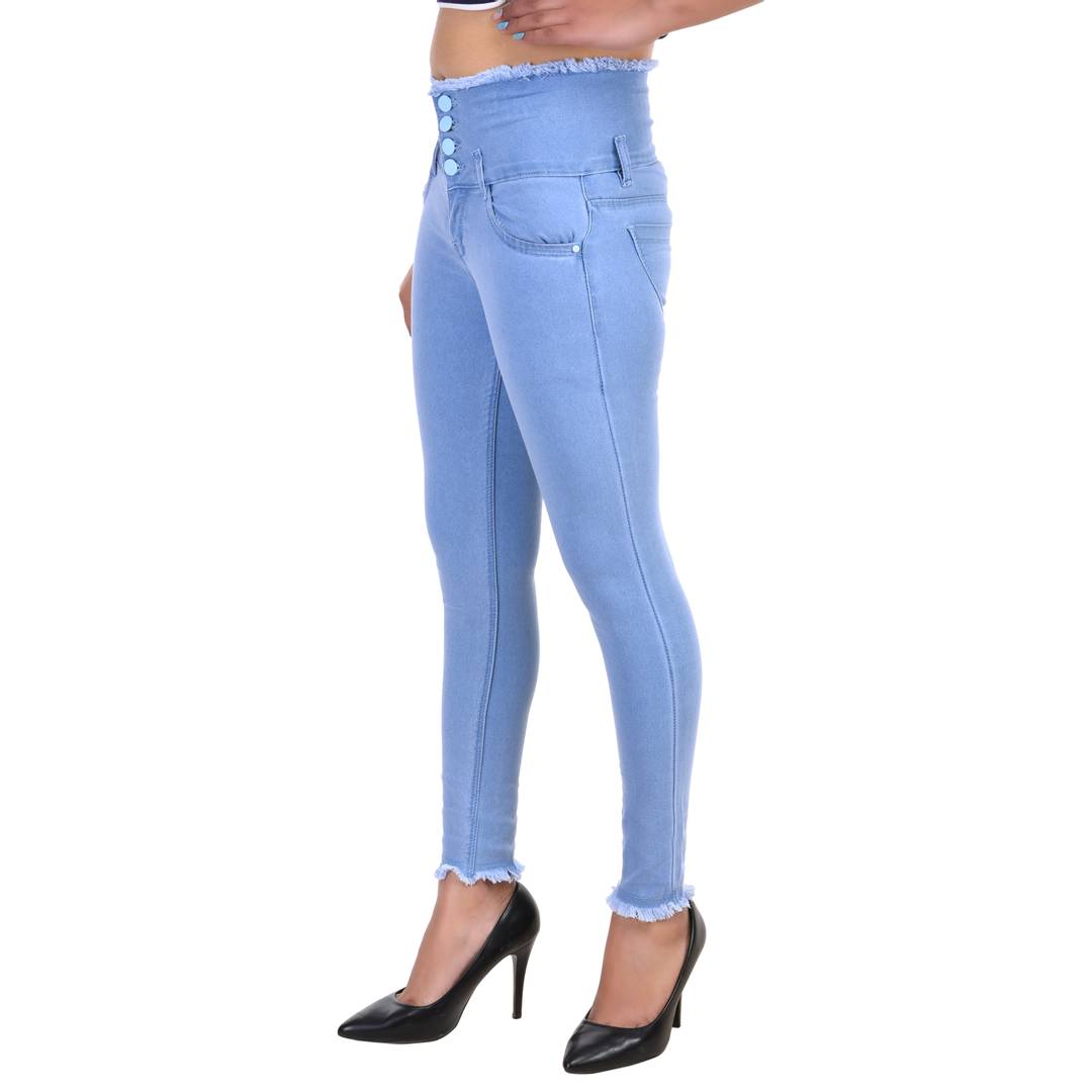 Womens Stylish Regular Wear Denim Jeans