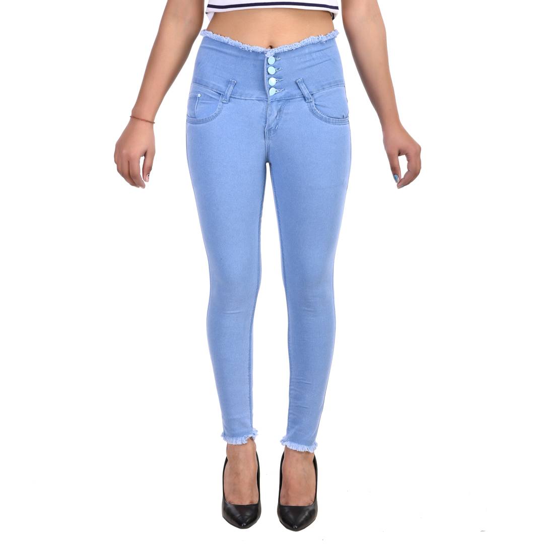 Womens Stylish Regular Wear Denim Jeans