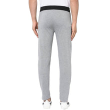 Load image into Gallery viewer, Men&#39;s Grey Cotton Printed Regular Track Pants