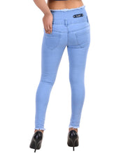 Load image into Gallery viewer, Women&#39;s Light Blue Denim Jeans
