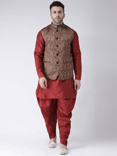 Load image into Gallery viewer, Blend Printed Ethnic Jacket For Men