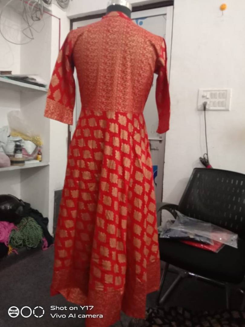 Women's Rayon Printed Anarkali Kurta