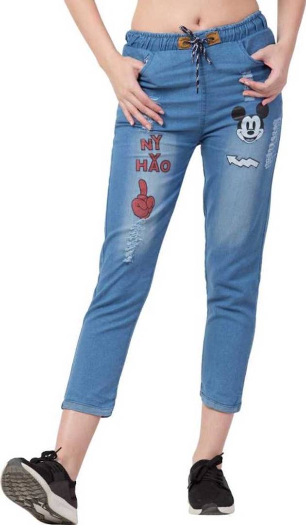 Women's Denim Lycra Jeggings - SVB Ventures 