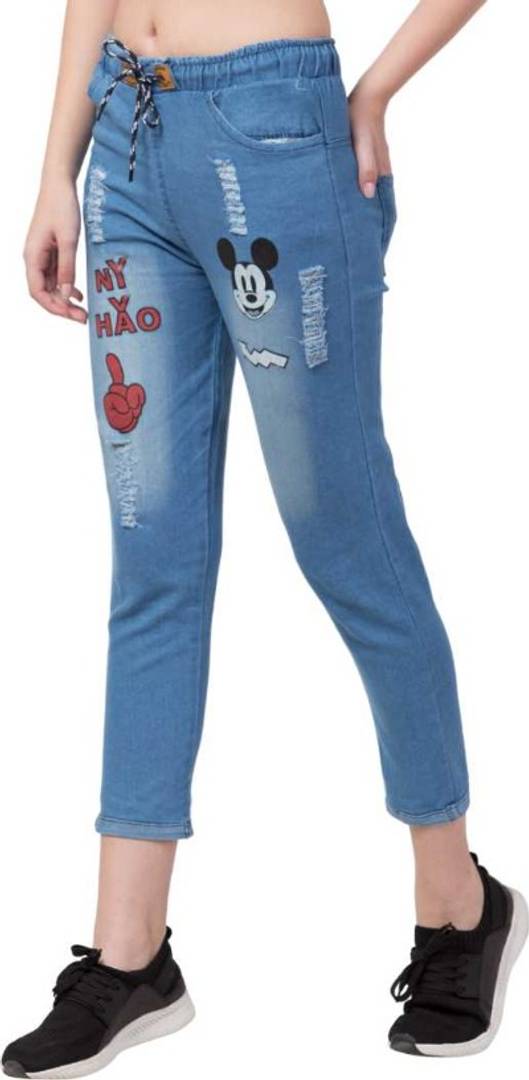 Women's Denim Lycra Jeggings - SVB Ventures 