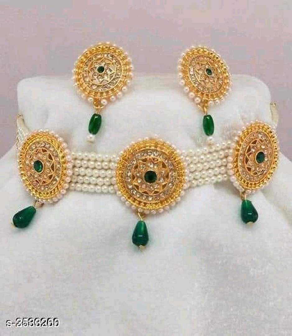 Partywear  Lovely Alloy Necklaces for Girls &amp; Women