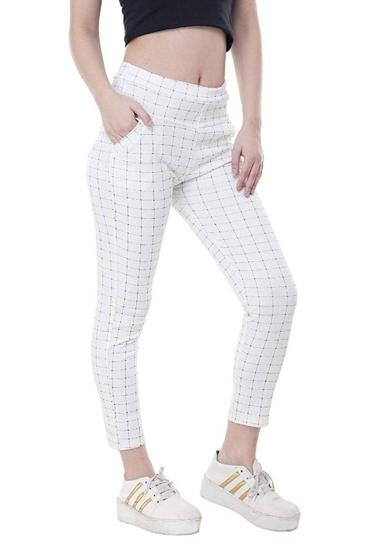 white jegging for women - SVB Ventures 