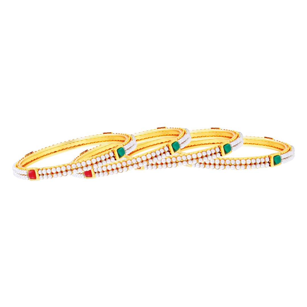 Trendy Designer Alloy Bangle Set