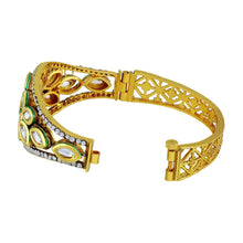 Load image into Gallery viewer, Magnificent Gold Plated Kundan Kada For Women