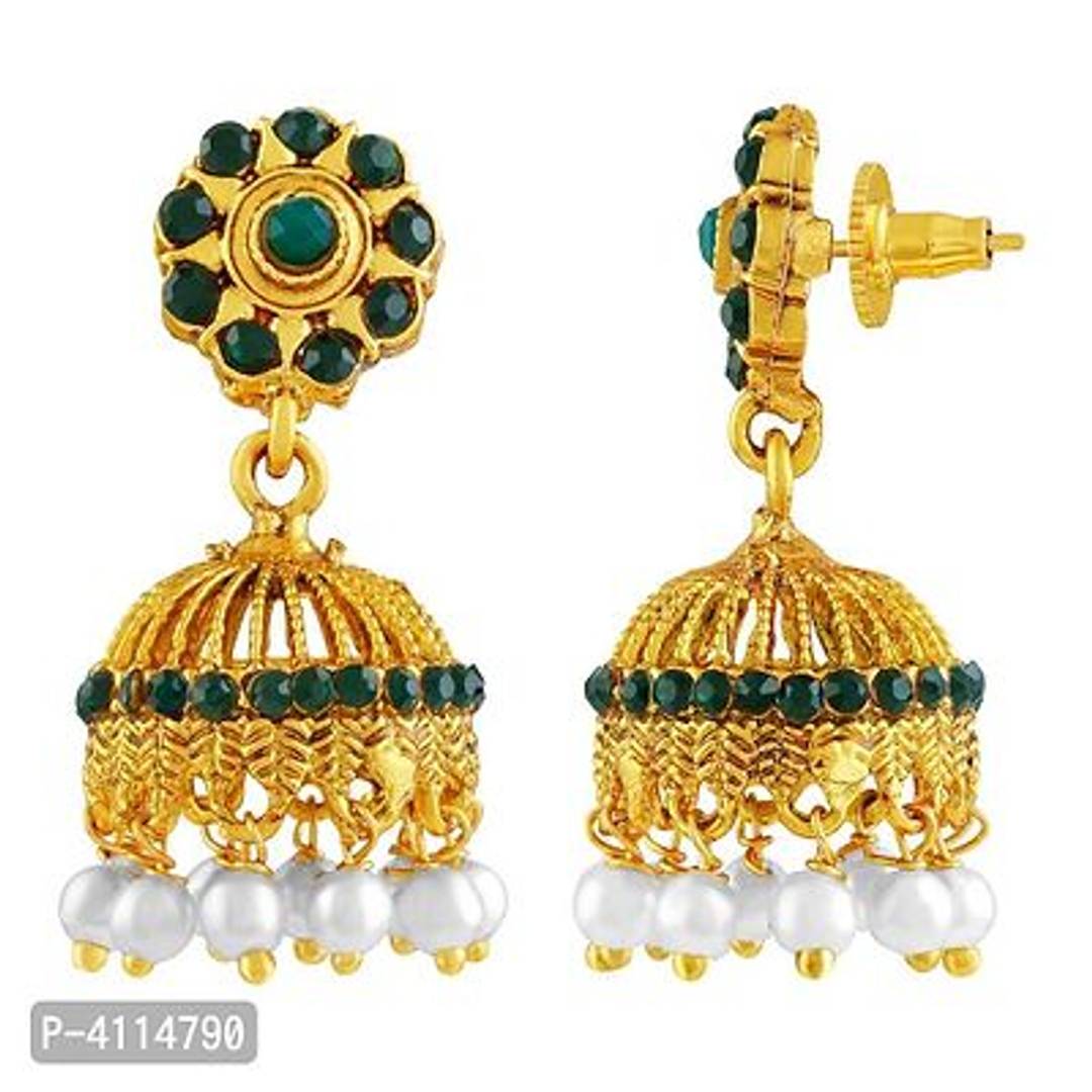 Trendy Designer Alloy Jhumka Earrings