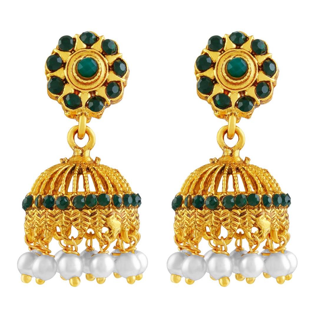 Trendy Designer Alloy Jhumka Earrings