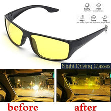 Load image into Gallery viewer, Trendy Yellow Uv Protection Night Drive Sports Sunglass For Men And Women