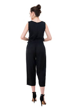 Load image into Gallery viewer, Trendy Black Rayon Fabric Regular Wear Jumpsuit For Women